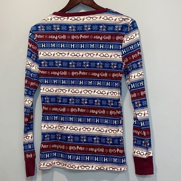Harry Potter Christmas/winter long sleeve Pj top - Picture 2 of 8